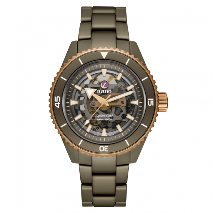 Rado Captain Cook High-Tech Ceramic Skeleton - Reloj Automático de
